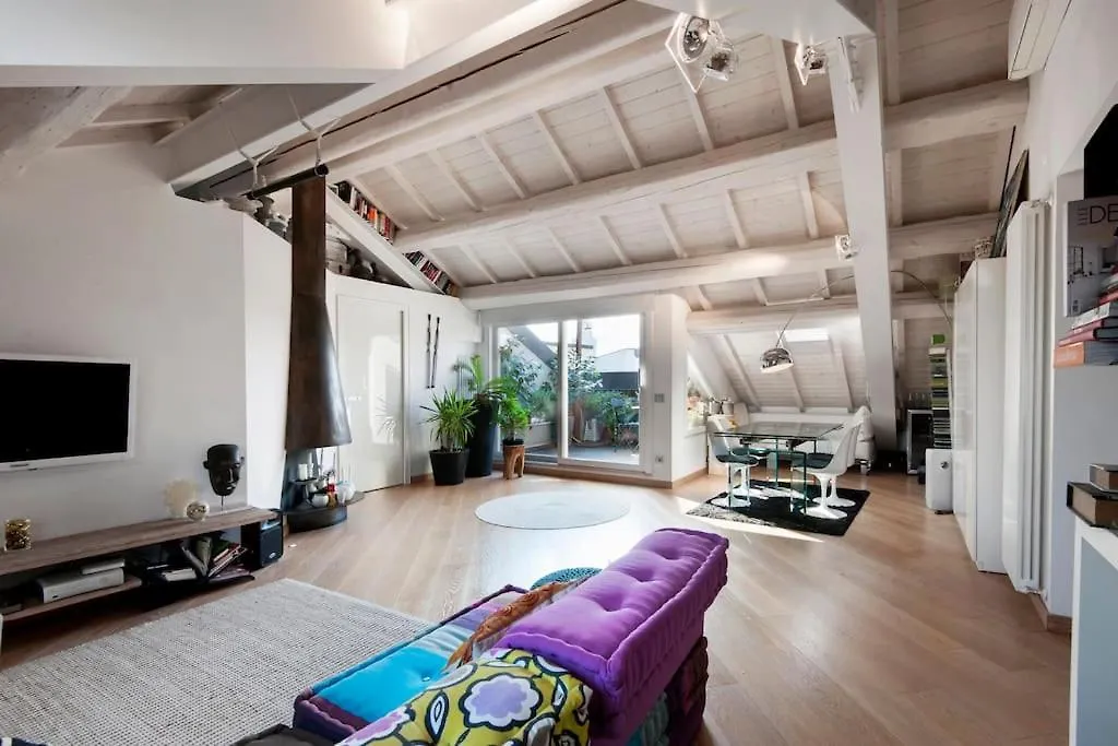 Superwhite Loft&Terrace In Brera Apartment Milan