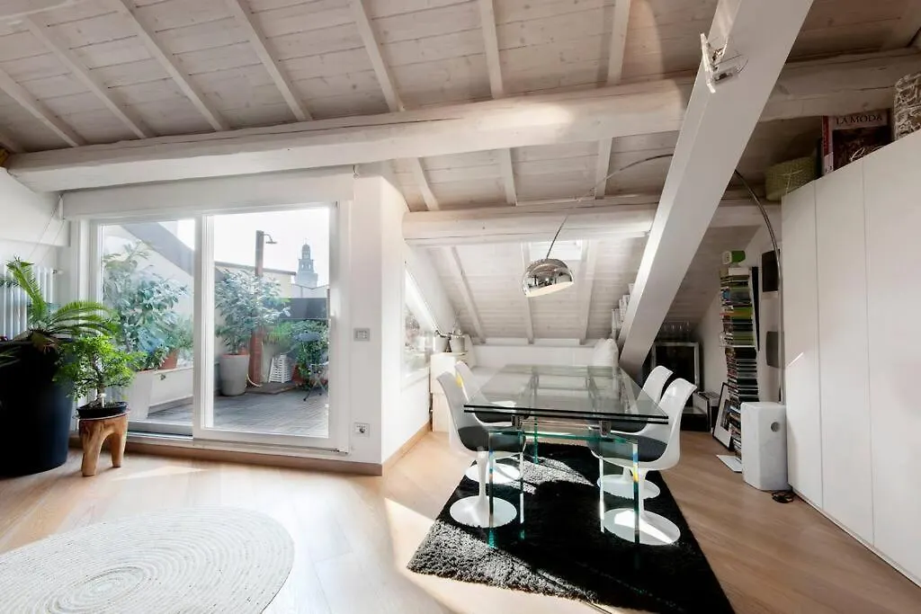 Superwhite Loft&Terrace In Brera Apartment Milan